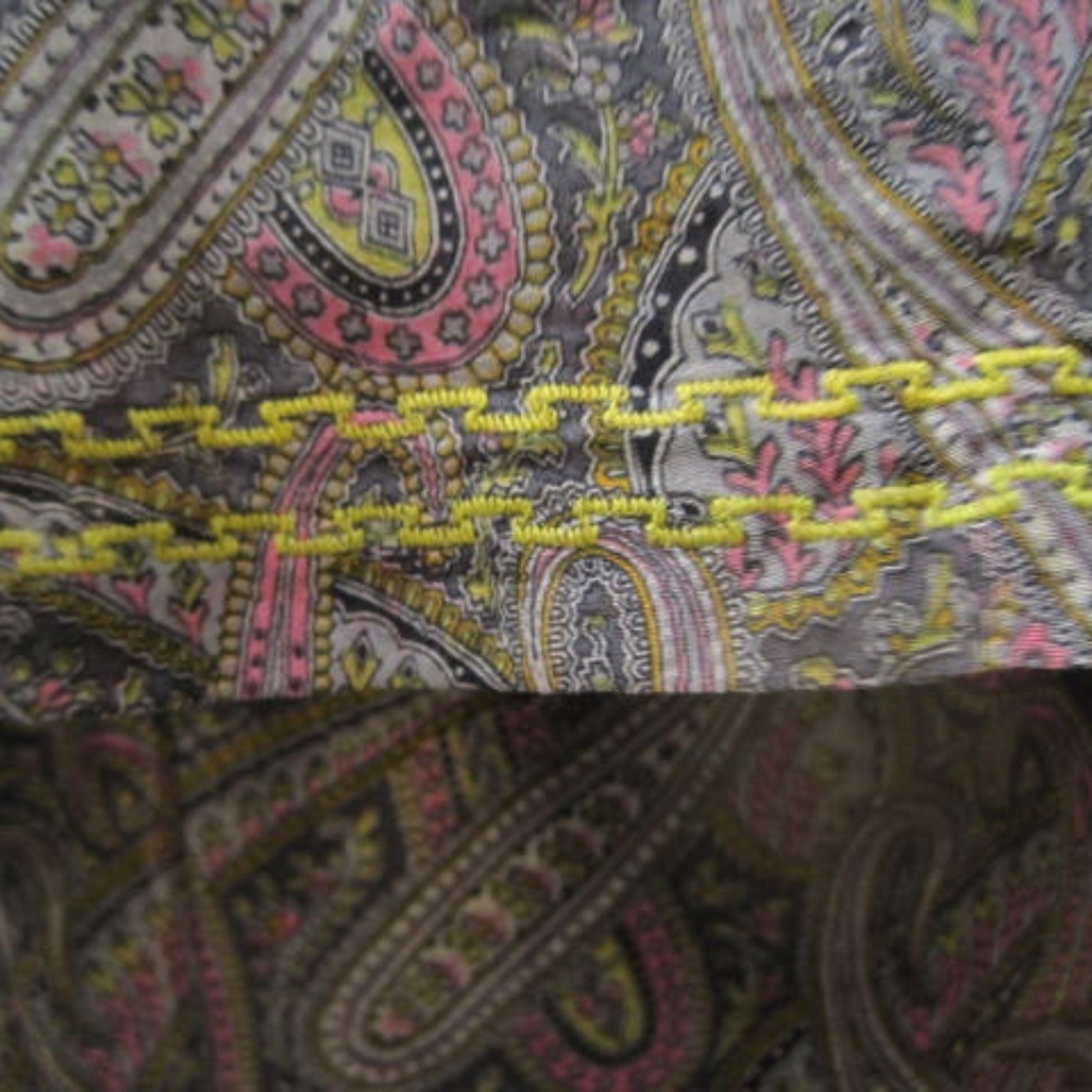 Vintage handmade rare large  summer Madmen dress - Picture 7 of 9